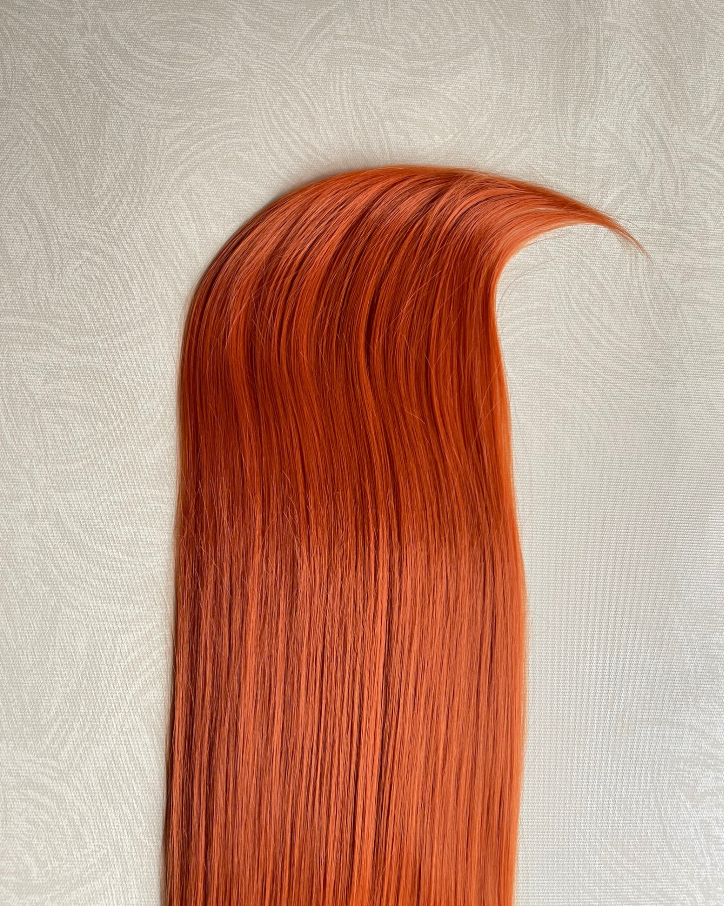 26” 200g Tape-In Weft Bio-Protein Fibre Vibrant Ginger