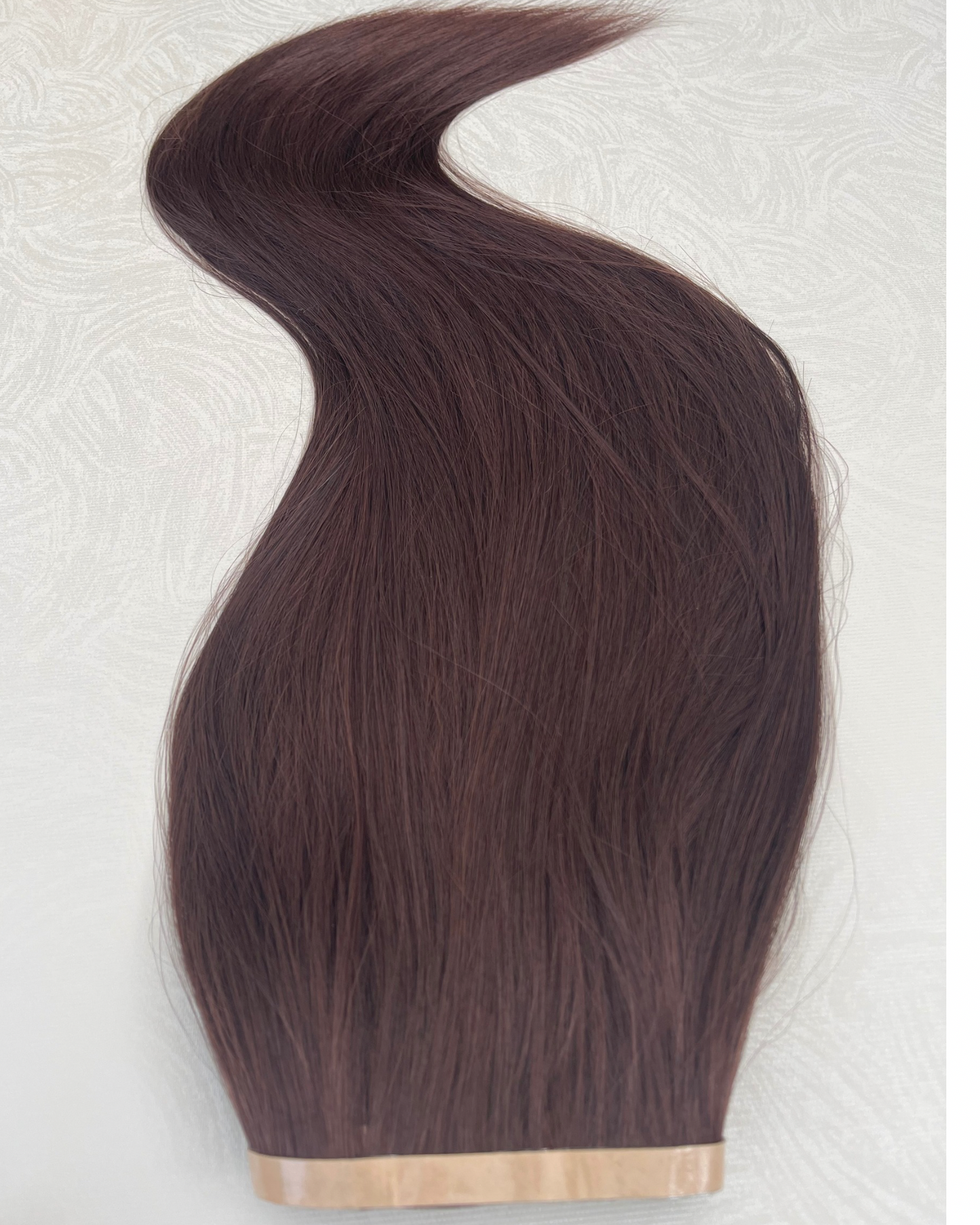 26” 200g Tape-In Weft Bio-Protein Fibre Chocolate Brown