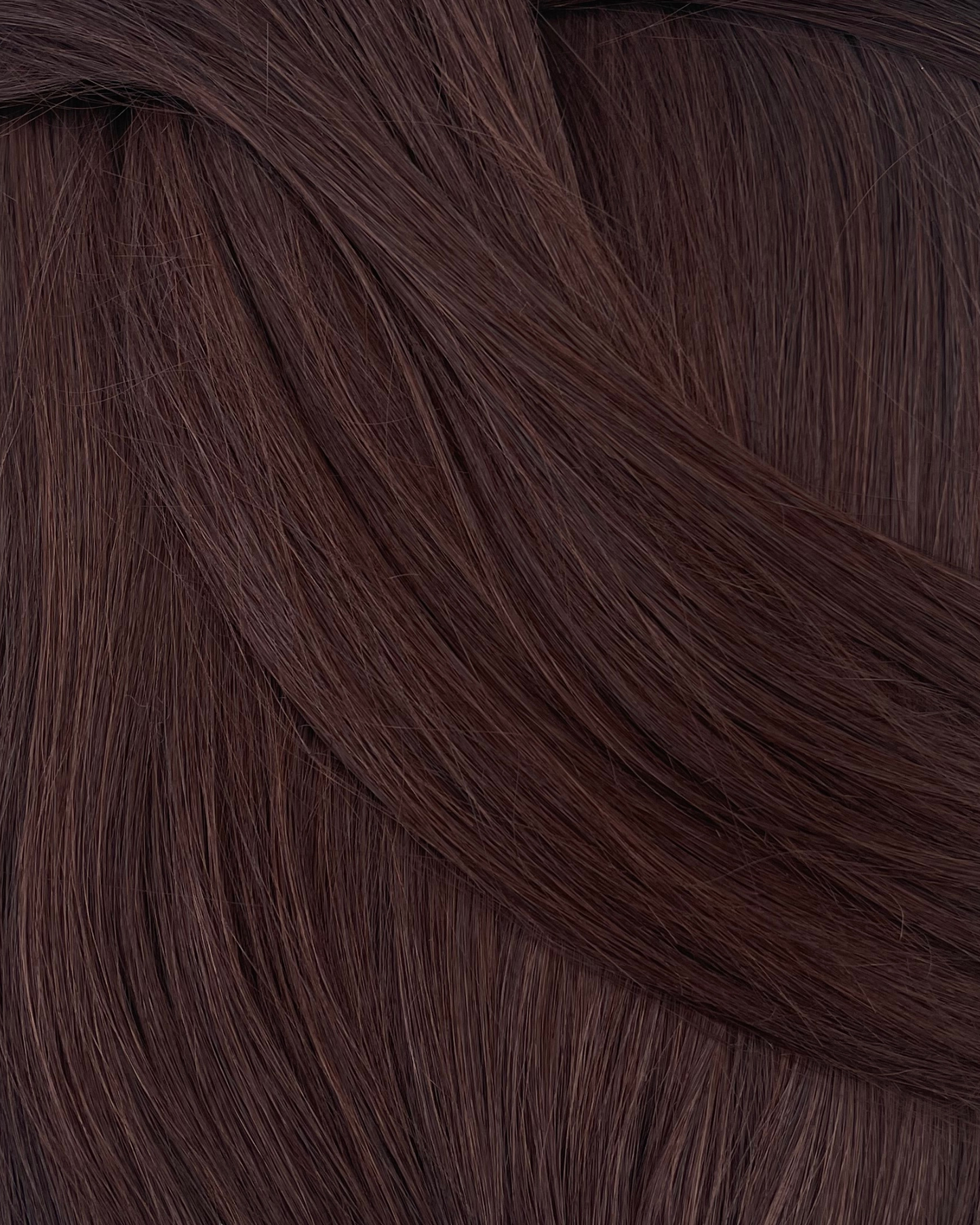 26” 200g Tape-In Weft Bio-Protein Fibre Chocolate Brown