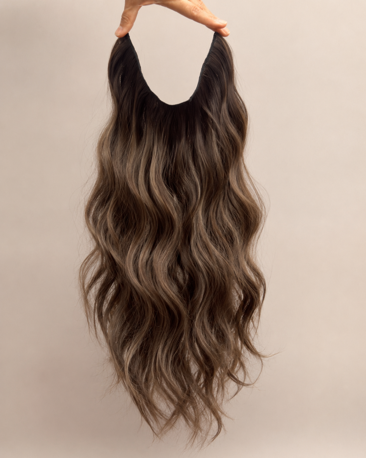 22’ Halo Hair Extensions – Soft Wave