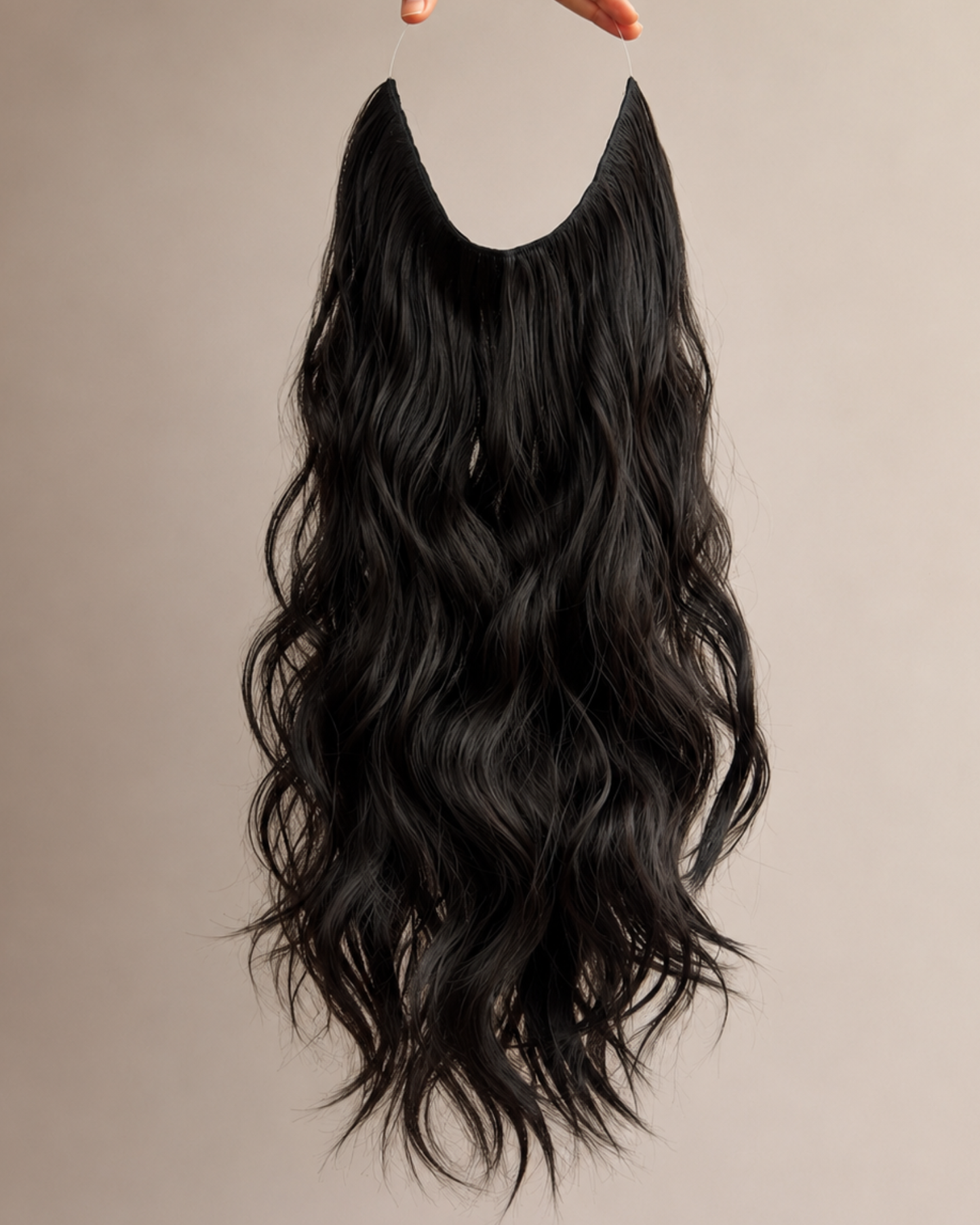 22’ Halo Hair Extensions – Soft Wave
