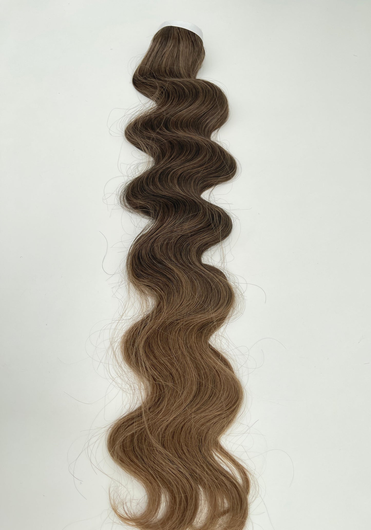 30” Wavy Tape-In Extensions – 210g Bio-Protein Fibre – Toffee Ombré