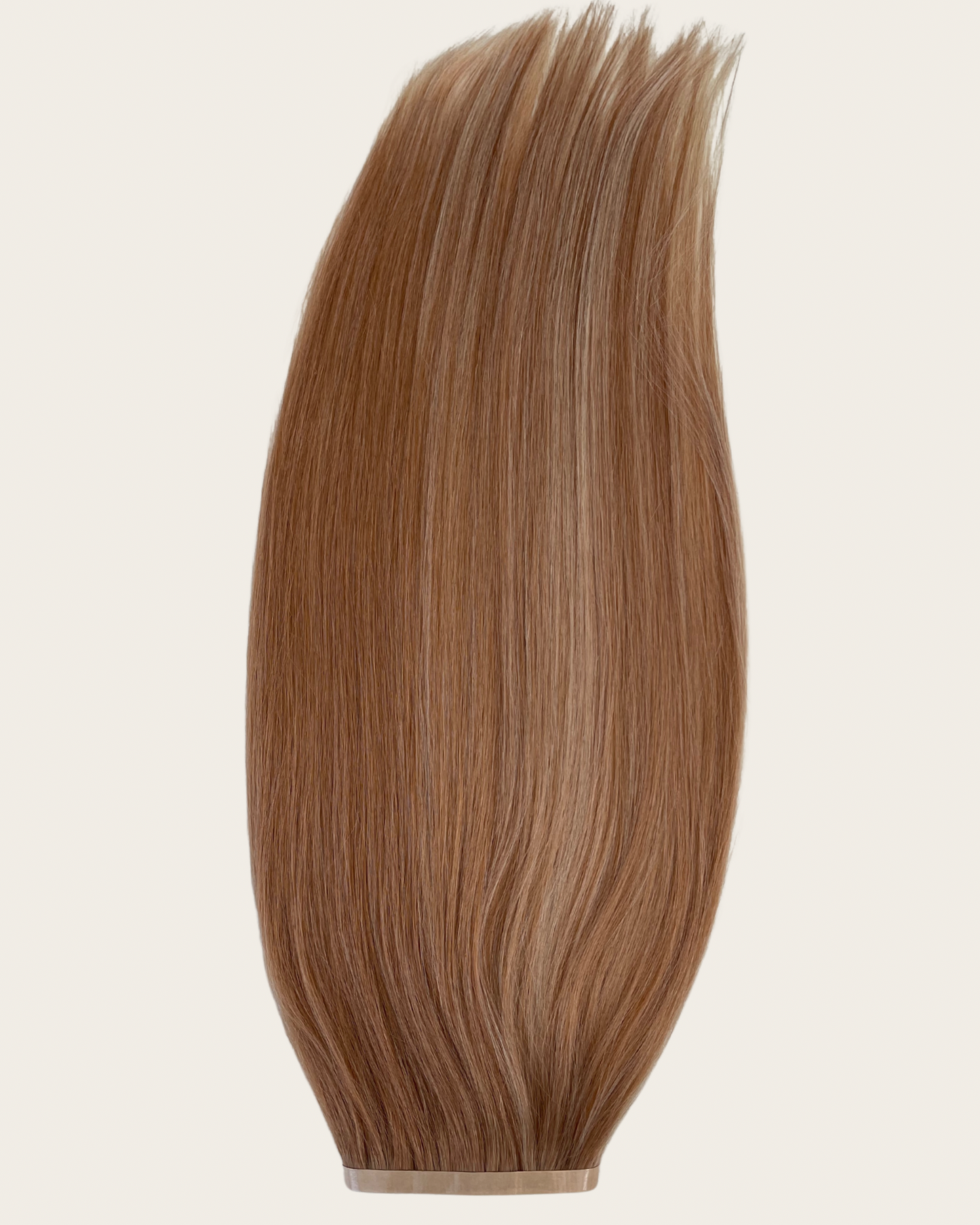 26” 200g Tape-In Weft Bio-Protein Fibre Dark Blonde Highlighted