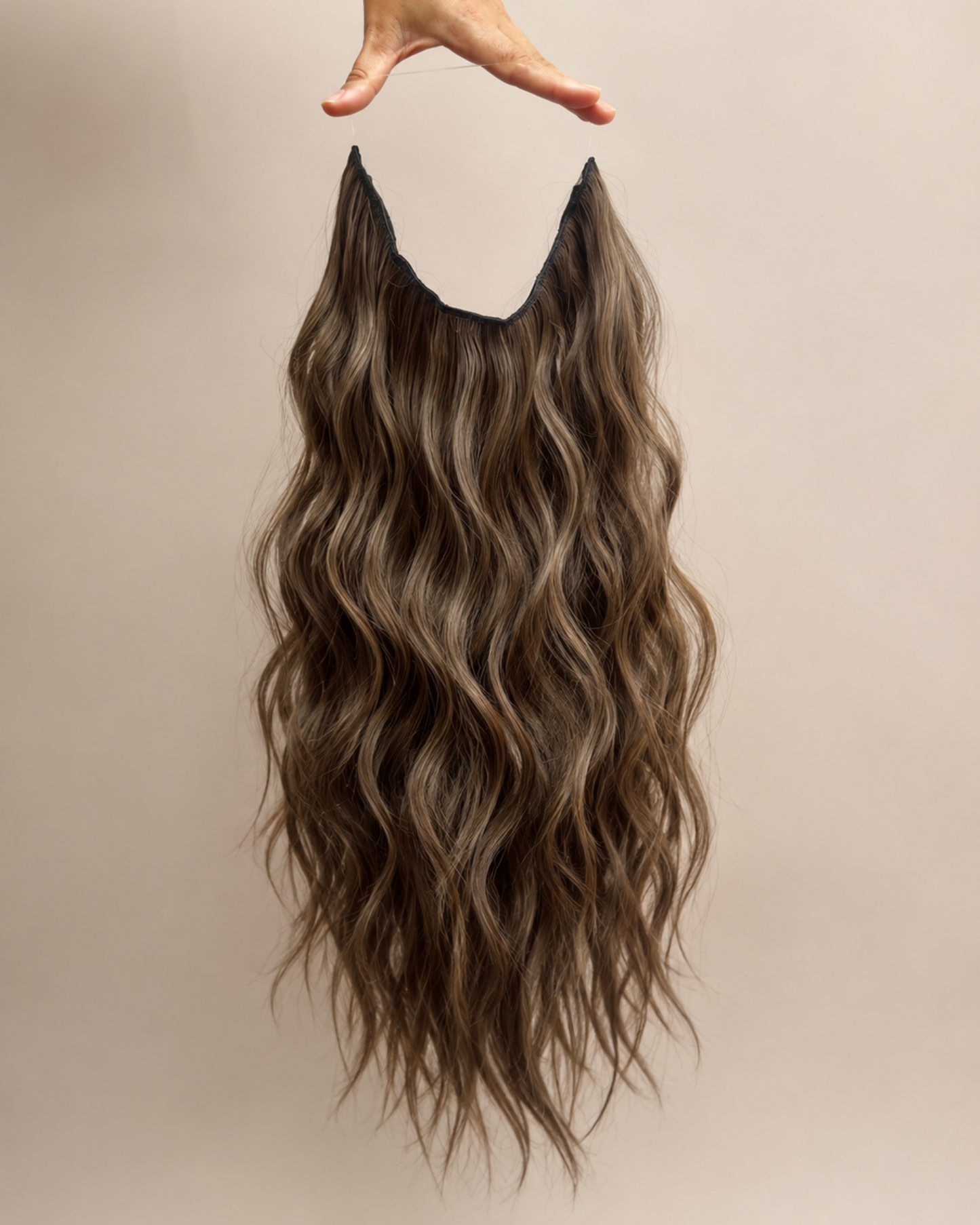 22’ Halo Hair Extensions – Soft Wave
