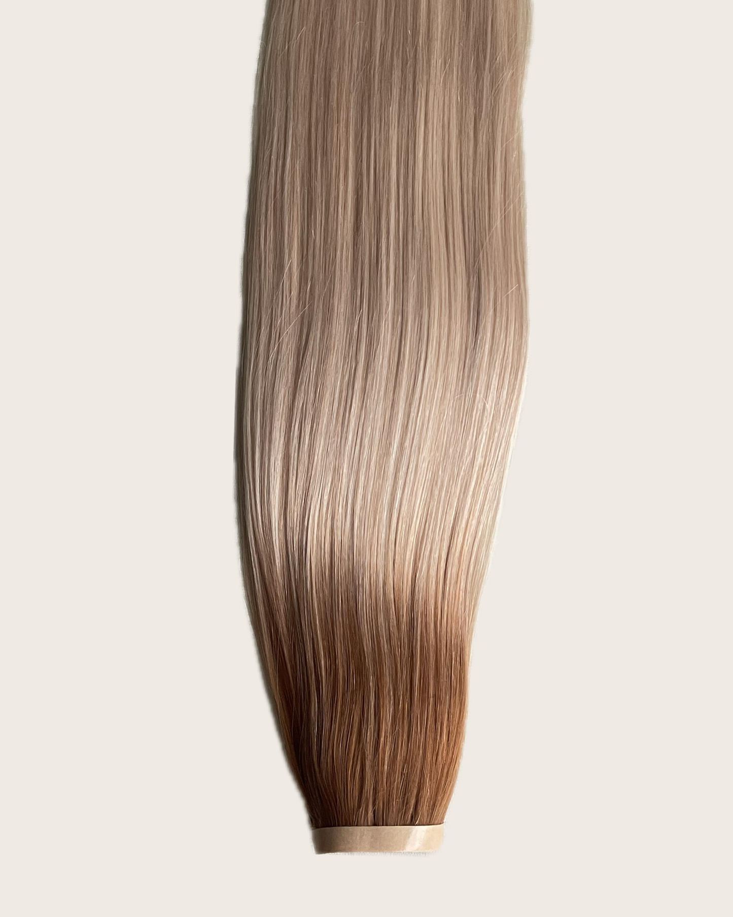 26” 200g Tape-In Weft Bio-Protein Fibre Rooted Light Blonde