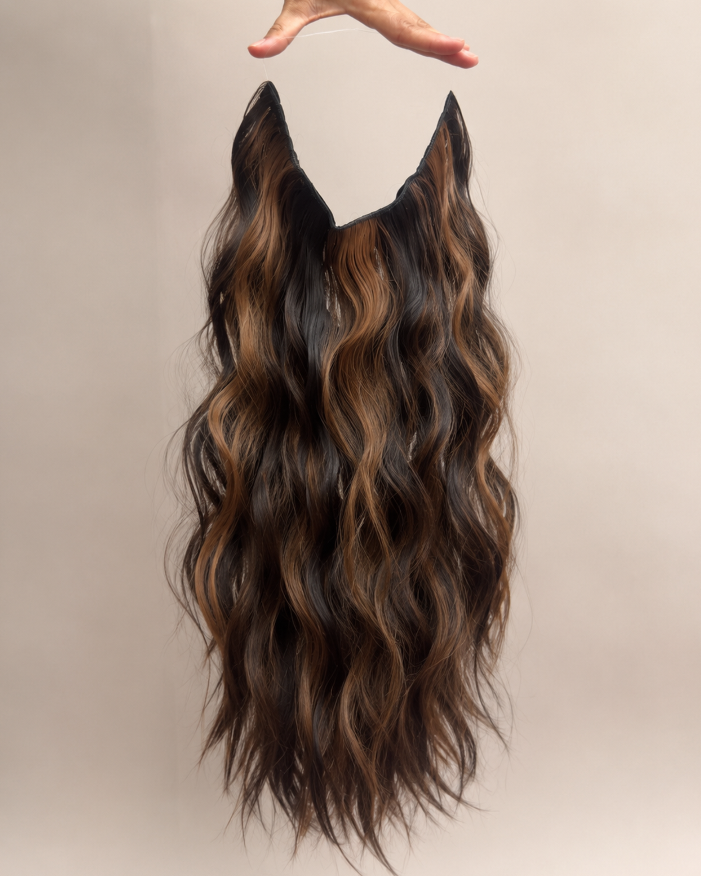 22’ Halo Hair Extensions – Soft Wave