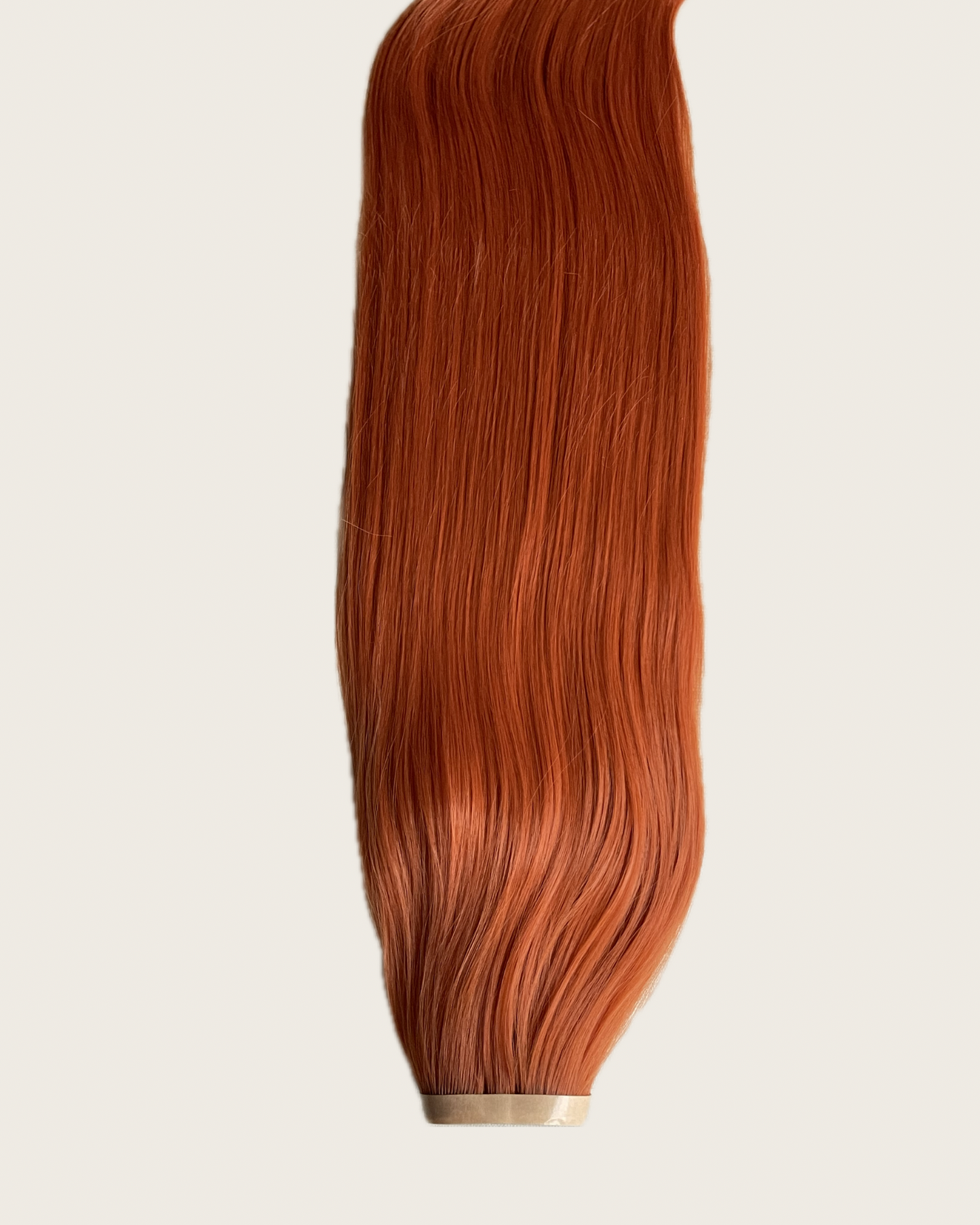 26” 200g Tape-In Weft Bio-Protein Fibre Vibrant Ginger