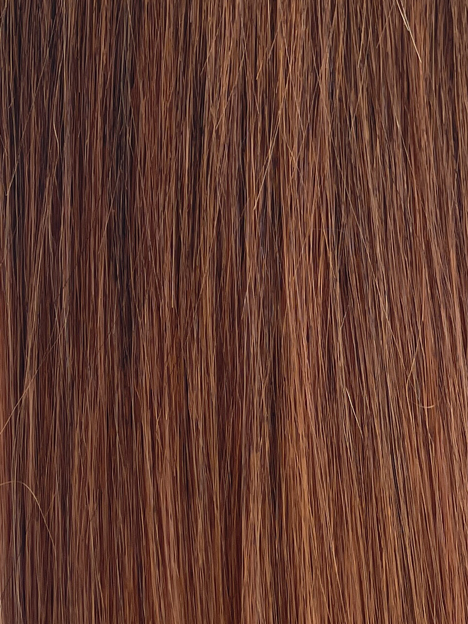 26” 200g Tape-In Weft Bio-Protein Fibre Brown to Copper Ombré