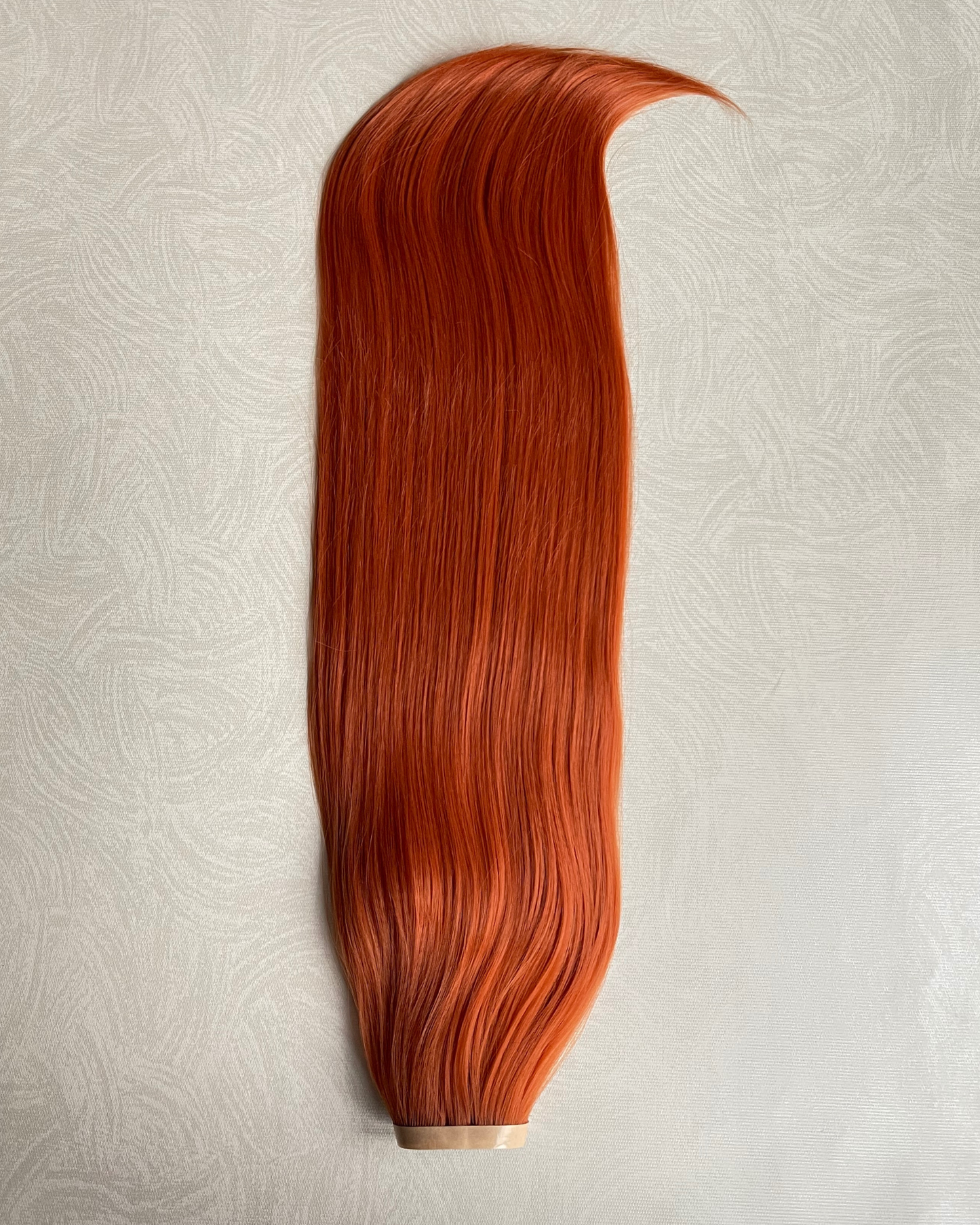 26” 200g Tape-In Weft Bio-Protein Fibre Vibrant Ginger