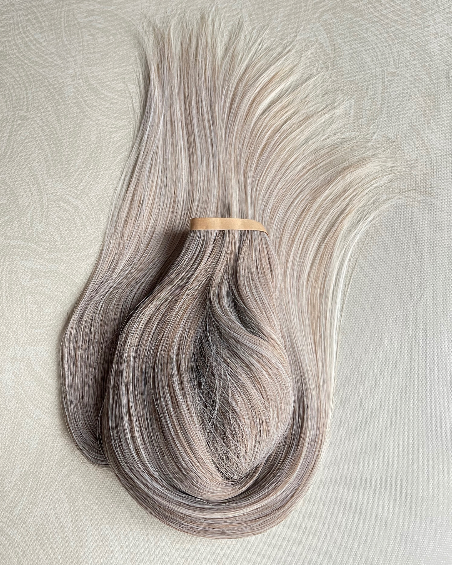 26” 200g Tape-In Weft Bio-Protein Fibre Dove Grey