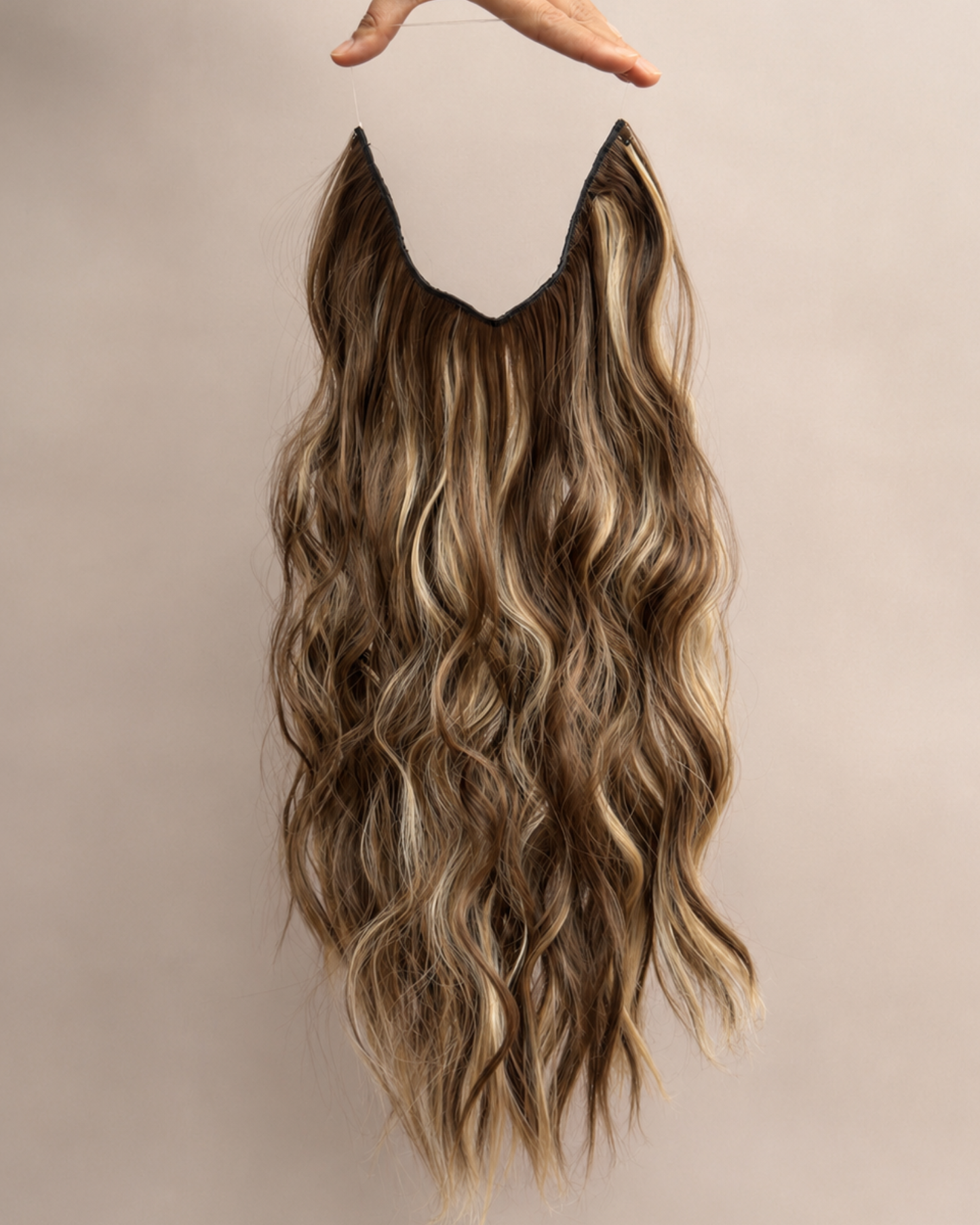 22’ Halo Hair Extensions – Soft Wave