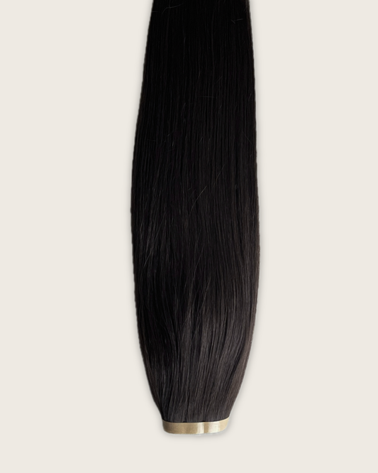 26” 200g Tape-In Weft Bio-Protein Fibre Dark Brown
