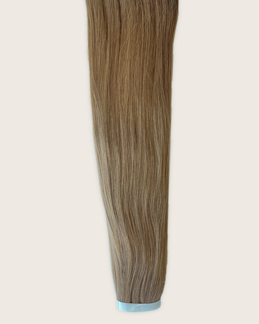 26” 200g Tape-In Weft Bio-Protein Fibre Dark Golden Blonde