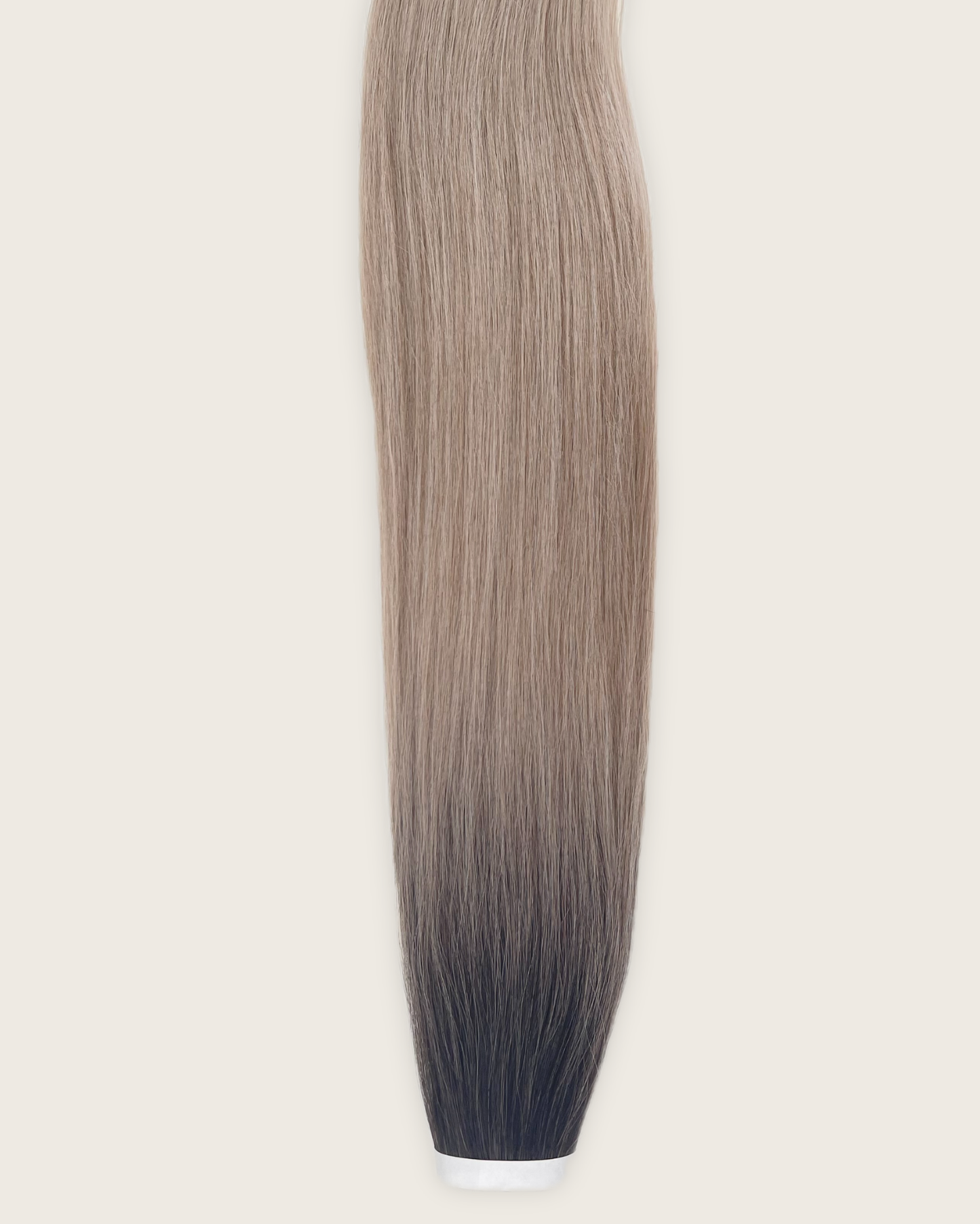 26” 200g Tape-In Weft Bio-Protein Fibre Rooted Ash Beige Blonde
