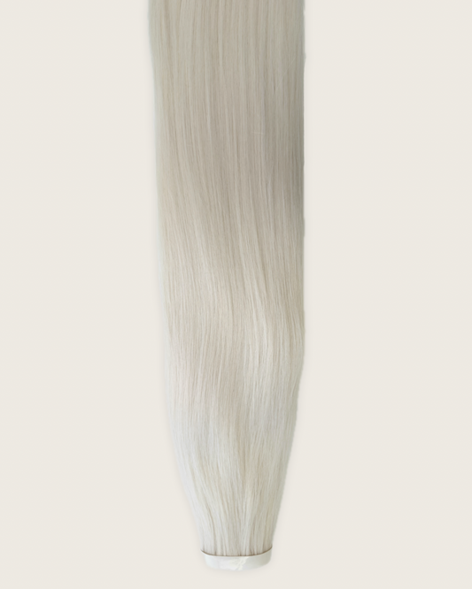 26” 200g Tape-In Weft Bio-Protein Fibre Platinum Blonde
