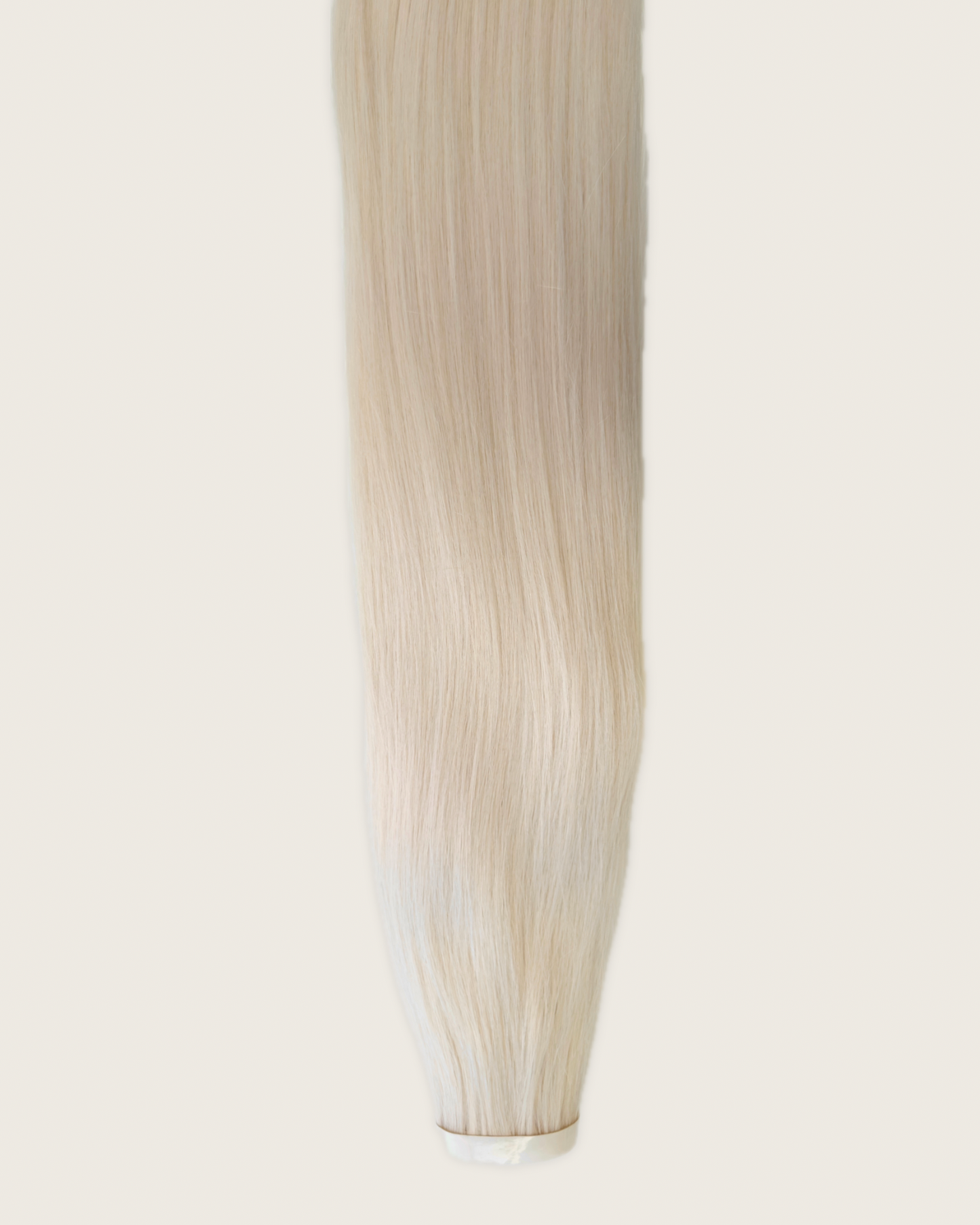 26” 200g Tape-In Weft Bio-Protein Fibre Ivory Blonde